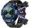 Rainbuvvy Reloj inteligente para hombre, reloj inteligente con auriculares inalámbricos, pantalla táctil AMOLED de 1.54 pulgadas, auriculares Bluetooth, reloj deportivo, llamada Bluetooth, música