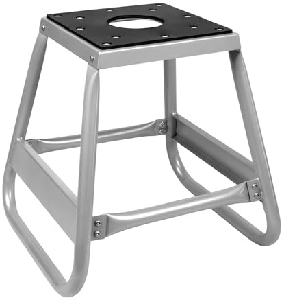 Donext Supporto universale per moto da cross, rimovibile, per motocross, capacità 500 kg, colore argento