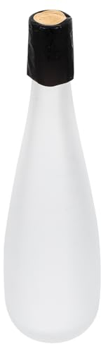 Milisten Elegante Bottiglia Di Vino Vuota Smerigliata Da 500 Ml Per La Conservazione Del Vino Di Frutta Presente