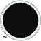 NBVNBV Trampolin Sprungtuch Ø 183cm 244cm 305cm 366cm 396cm 427cm 457cm 488cm,8-Fach vernäht für Trampolin Ersatzteil Sprungtuch für Trampolin Outdoor, Schwarz-427cm 84Ösen 16.5cm F