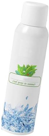 Pcingsia Spray rinfrescante – Spray lenitivo istantaneo fresco spray naturale per il corpo – spray idratante rinfrescante per il viso, rinfrescante istantanea per campeggio, escursionismo