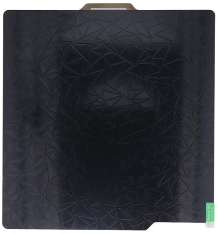 DEWIN PET Build Plate, Double Side Textured Smooth Bambu Lab X1 PLP PLS Heated Bed Plate Spring Steel Flexible Removable Platform for 3D Printers Printing 257x257mm (E)