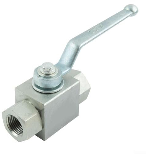 Robinet à boisseau sphérique hydraulique avec design flotteur, étanchéité maximale et performance anti-fuite à 500 bar (NPT 3-4)
