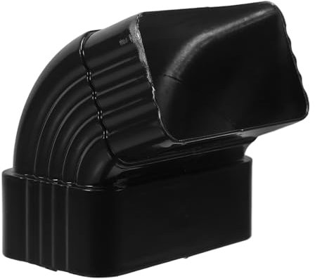 Artibetter 65degré Adaptateur De Tuyau De Gouttière Aluminium Pour Évacuation Pluviale Raccord Coudé Pratique Et Durable Pour Système De Drainage