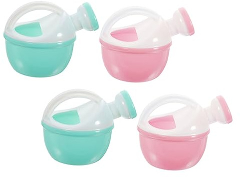 Milisten 4piezas Hervidor De Agua para Baño Infantil Hervidor De Plástico Pequeño para Juguete De Juguete para Baño De Agua para Ducha De
