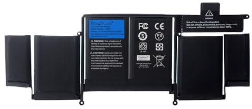 KingSener A1582 A1493 Laptop Battery Compatible with Apple MacBook Pro 13-inch Retina A1502 2013 2014 2015 Models 020-00010 Compatible Replacement Battery 500+ Cycles High Capacity(A1502 2015)