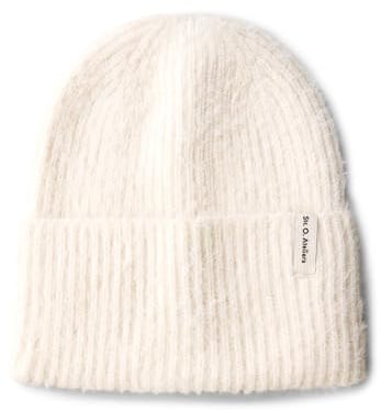 Street One Damen 5706452 Federgarn Beanie, Lucid White, Regular