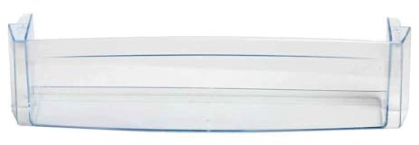Easyricambi - Balconcino portabottiglie per frigorifero 133.0060.237 per frigo Franke modelli FCB320/M e FCT280/M Ricambio in Plastica Resistente, Mensola Porta Bottiglie e Bevande trasparente
