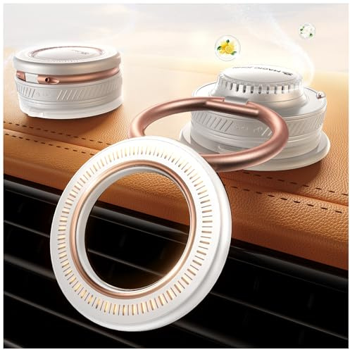 MAGIC JOHN Magnetic Handyhalterung für Auto [Auto-Duft-Halter] [2-in-1 Duft-Diffusor & Handy-Ständer] [Ultra-Saugnapf] 360° Einstellbare Magnetic Handyhalterung, Autozubehör für iPhone/Samsung/Android