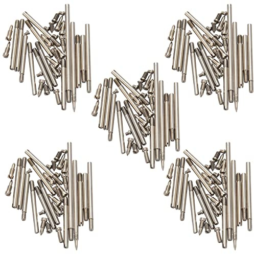 Deechate 170 Stücke Klarinetten Teile Schrauben + Klarinetten Wellen Stangen Kit DIY Werkzeug Blas Instrument Zubehör