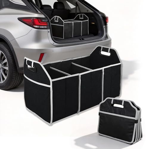 Kofferraumtasche für Opel Corsa 2014-2023/Opel Corsa D 2006-2014,Auto Organizer Faltbare Kofferraumbox Auto Organizer Tasche Wasserdicht Ladungssicherung