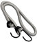 jarolift Expander mit 2 Spiralhaken, zur Befestigung von Balkonbespannungen & Abdeckplanen, Witterungsbeständig & UV-stabil, 65 cm, Silber