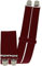 Harrys-Collection Herren Hosenträger 4 Extra Starken Clips uni, Farben:weinrot