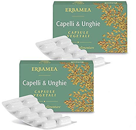Capelli & Unghie 2 Confezioni Da 24 Capsule - Erbamea