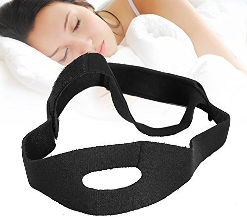 2Mm Aluminum Wire Schnarch Ausrüstung, Entlasten Apnoe Schlafmittel Stop Schnarchen Kinn Gürtel Anti Snore Ausrüstung Anti Snore Verband Gesundheitswesen(Ohne Saum)