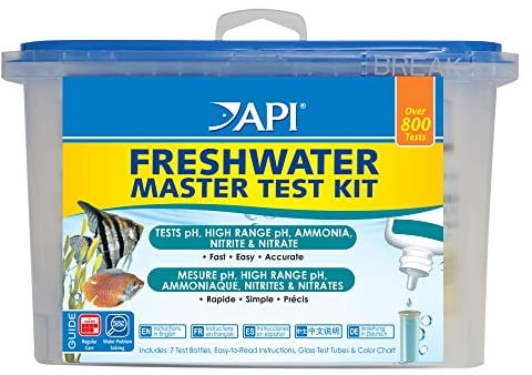 API DE-34 Freshwater Master Test KIT 800-Test Water Master Testkit für Süßwasseraquarien, Einheitsgröße