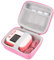 Khanka Hard Storage Case for PROGRACE Instant Print Kids Camera(Only case) (Pink)
