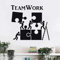 Puzzle Dekoration Wandaufkleber Inspirierend Team Büro Wand Moderne Art Deco Wandtattoo 57X50Cm