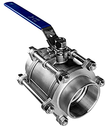 FSA Kugelhahn Edelstahl 316 4 3-Teilig 2-Wege