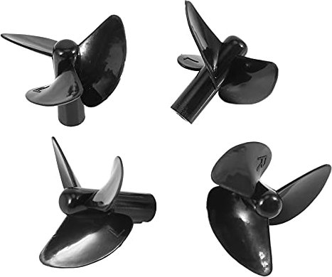 RC Pièces de Rechange Hélice Ensemble pour 2011-5 Outil de Pêche Appât Bateau Fish Finder - Partie Positive et Inverse Hélice, 4 Pièces Séries