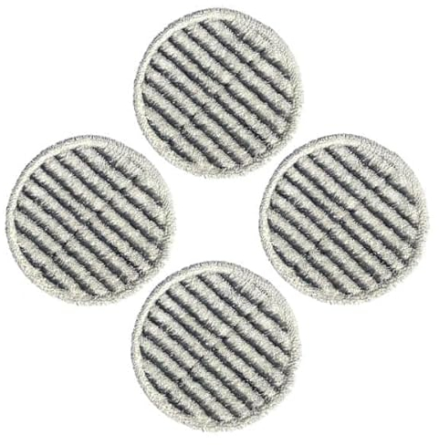 AirCraft Home, 4 x Scrubbing Pads for The Aircraft PowerGlide | Machine-Washable Microfibre Pads