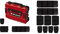 Einhell Systemkoffer E-Case S-F (für universelle Aufbewahrung von Werkzeug, max. 25 kg Beladung, stapelbar, inkl. 18 Kunststofffächer)