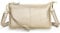 FORRICA Portefeuille Femmes Téléphone Sac à Bandoulièr Cuir Véritable Petit Bandoulière Pochette Dames Elegant Glissière Porte Monnaie Doré
