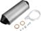 X AUTOHAUX 28mm 1.1 inch Exhaust Silencer Muffler with Clamp Gasket