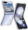 AICase for Samsung Galaxy Z Flip 5 Clear Case,Compatible with MagSafe Transparent Shockproof Protection Yellowing Resistant Magnetic Phone Case for Galaxy Z Flip 5 5G (2023)-Clear