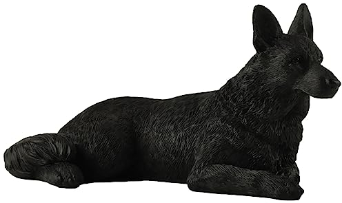 JFSM INC. Deutscher Schäferhund, 15,2 cm, schwarzer Schäferhund, Geschenke für Hundeliebhaber