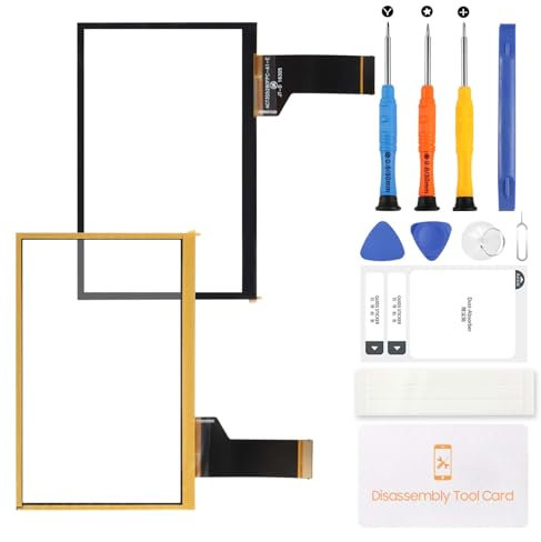 LADYSON Für VW MIB STD2 PQ LCD Touchscreen Digitizer Glas Reparatur Teil 6,5 Zoll Touchscreen für VW Radio Typ MIB ST2 PQ Bildschirm Ersatzset mit Werkzeugen