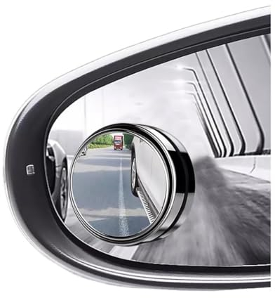 2 pcs Toter-Winkel-Spiegel Für Audi A6 Wagon C7 2011-2018,Weitwinkelspiegel,Wasserdichte,360 ° Drehbarer Totwinkel Spiegel für Auto,Auto Zubehör
