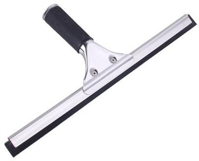 Lkw Ogechi Edelstahl Fensterabzieher Mehrzweckabzieher, 25cm/35cm/40cm/45cm, Fensterabzieher Profi Duschabzieher, Duschabzieher Bad Fensterabzieher, Badezimmer Fenster Fensterabzieher (45cm)