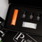 PUREODOR Premium Naseninhalator aus eloxiertem Aluminium – Pureodor Set mit ätherischen Ölen (Orange Sunrise)