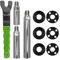 Grinder Wrench Tool, Angle Grinder Extension Rod Grinder Flange Nut, Lock-Nut Grinder Spanner Flange Nut for 5/8-11 Grinder Tools for Auto Repair