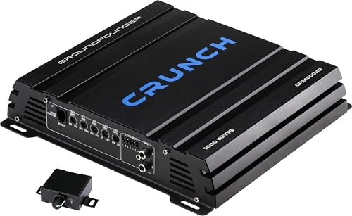 CRUNCH GPX1600.1D - Class-D Monoblock | Auto-Verstärker mit 1600W max aus der GROUNDPOUNDER GPX-Serie - Car-Audio Unlimited