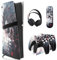 playvital Autocollant pour ps5 Pro Console Digital & Disc Protection Accessoires pour ps5 Manette & Sticker Casque & Station de Charge & Télécommande-Clown Tueur