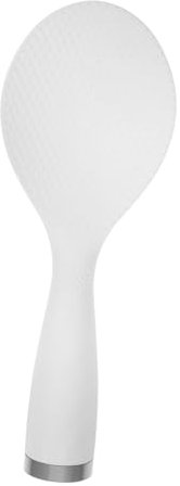 Alipis bollitore elettrico per il riso cucchiaio per lavare il riso cucchiaio di pasta utensili per cuocere il riso cucchiaio di riso padelle di riso spatola per riso plastica bianca