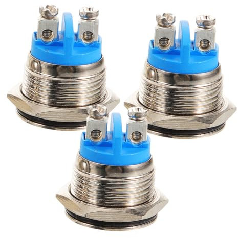 SEWACC 3 Pièces Boutons de Porte Éclairés de Boutons de Filaires Remplacement de Installation Facile Compatible Styles de Maison
