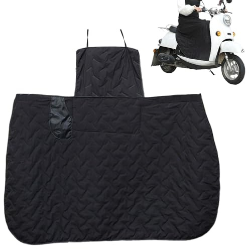 Warme Beinabdeckung Für Roller – Wasserdichter Schoßschürzenschutz Für Den Winter, Winddichte Thermodecke | Reitausrüstung Für Kaltes Wetter Für E-Bike, Motorrad, Regen, Schnee, Schlamm, Pendeln Im Fr