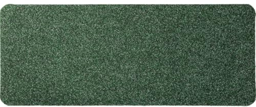 ANRO Schuhparkplatz Fußmatte rutschfest Fußabtreter Schmutzfangmatte Indoor Sauberlaufmatte schmal Abtropfmatte für Eingang Uni Grün 25 x 75 cm