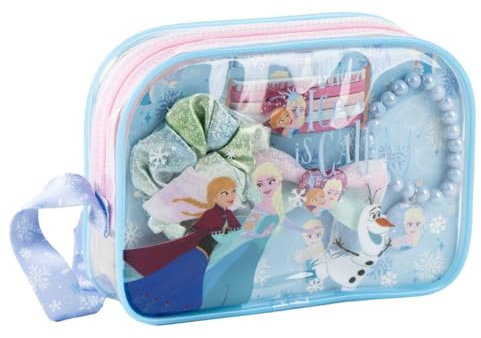 Beauty-Set Die Eiskönigin mit Zubehör für Mädchen – Schönheitsset Frozen für Spiel, Geschenk und Körperpflege