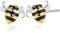 Helen de Lete Kleine Biene 925 Sterling-Silber Schmuck Set (Ohrringe)