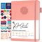 GoGirl Planer und Organisator für Frauen - Wochenplaner der Größe Kompakt, Ziel-Journal & Agenda zur Verbesserung von Zeitmanagement, Produktivität & glücklicherem Leben. Undatiert - Pfirsich-Rosa