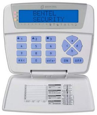 TASTIERA CLASSIKA LCD BENTEL BKB-LCD ALLARME ANTIFURTO SICUREZZA ORIGINALE NUOVO