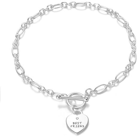 Philip Jones Best Friend Charm Bracelet Created with Zircondia® Crystals