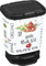 M-Home PLS8161-177 - Cubo de Basura, con Pedal y Tapa (plástico, 20 L), con “Italian Food”