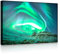 lightbox multicolor | LED Bild | Nordlichter über Island | 100x70 cm | Front Lighted