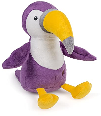 Petface Planet Tegan der Tukan, umweltfreundliches Plüsch-Hundespielzeug