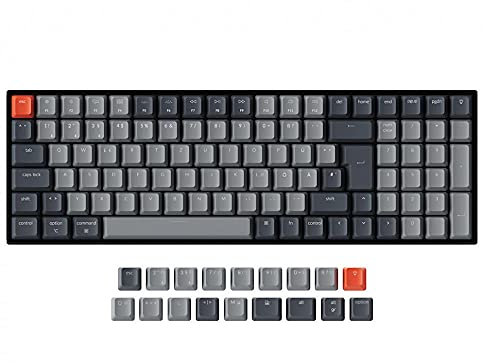 German K4 Bluetooth Backlit Linear Mac/PC Keyboard